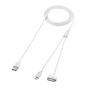 掠ץ饤 iPodiPhoneiPad+ޡȥۥUSB֥ KB-IPUSB18YW