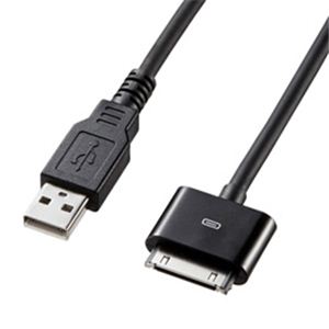 掠ץ饤 iPodiPhoneiPadUSB֥ʥ֥å KB-IPUSB30BK