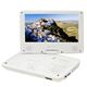 グリーンハウス GREENHOUSE 9型ワイド(800*480)ポータブルDVDプレーヤー ホワイト GHV-PDV910W