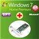 アッシーセットモデル DSP版 Windows 7 Home Premium SP1 64bit DVD +ラトックシステム eSATA PCI ボード REX-PCI15PM+W
