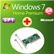 アッシーセットモデル DSP版 Windows 7 Home Premium SP1 64bit DVD +ラトックシステム SATA PCIボード REX-PCI15S+W