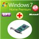 アッシーセットモデル DSP版 Windows 7 Home Premium SP1 64bit DVD +ラトックシステム GPIB PCIボード REX-PCI20+W