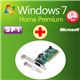アッシーセットモデル DSP版 Windows 7 Home Premium SP1 64bit DVD +ラトックシステム 56K PCIモデムボード(RoHS指令対応) REX-PCI56CX+W