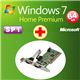 アッシーセットモデル DSP版 Windows 7 Home Premium SP1 64bit DVD +ラトックシステム RS-232C・デジタルI/O PCIボード REX-PCI60D+W