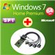 アッシーセットモデル DSP版 Windows 7 Home Premium SP1 64bit DVD +ラトックシステム 4ポート RS-232C・デジタルI/O PCIボード REX-PCI64D+W