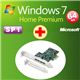 アッシーセットモデル DSP版 Windows 7 Home Premium SP1 64bit DVD +ラトックシステム eSATA 2ポート PCI Expressボード REX-PE32S+W