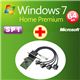アッシーセットモデル DSP版 Windows 7 Home Premium SP1 64bit DVD +ラトックシステム 4ポート RS-232C・デジタルI/O PCI Expressボード REX-PE64D+W