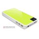 icover iPhone4/4S用ケース DUES ホワイト・ライムグリーン AS-IP4SDU-WHLG