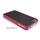 icover iPhone4/4S用ケース DUES レッド・ブラック AS-IP4SDU-RDBK
