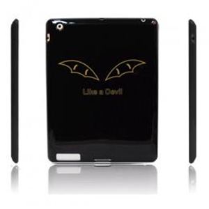 icover TPU꡼ iPad2ѥ ֥å AS-IA2T-BK