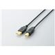 エレコム USB2.0ケーブル U2C-B20BK