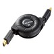 サンワサプライ HDMI巻取りケーブル KM-HD20-M12