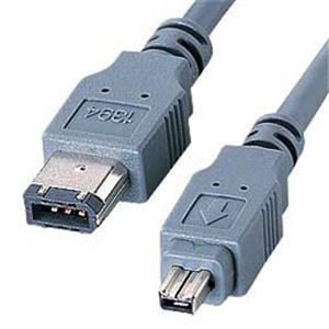 掠ץ饤 IEEE1394֥6pin-4pin졼4.5m KE-464
