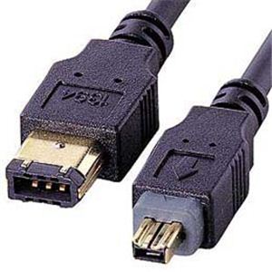 掠ץ饤 IEEE1394֥6pin-4pin֥å3m KB-1346-3BK