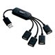 サンワサプライ USB2.0ハブ(4ポート・ブラック) USB-HUB227BK