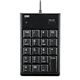 サンワサプライ USB2.0ハブ付テンキー NT-16UH2BK