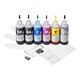 サンワサプライ 詰め替えインクBCI-325PGBK・326BK・C・M・Y・GY用 INK-C326S60S6R