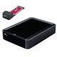 ラトックシステム USB3.0接続2.5インチSATA外付けリムーバブルケース(SATA接続トレイ付き・ブラック・USB3.0 ExpressCardセット) SA25-DK1EX-U3BK