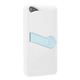 icover eazel シリーズ スタンド付 iPhone4S/iPhone4用ケース AS-IP4EZ-WHSB