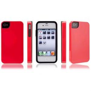 icover Forte シリーズ ダブルケース仕様 iPhone4S/iPhone4用ケース AS-IP4FT-RD