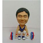 WooBic 人形 ひとりバージョン Mタイプ 重量挙げ L6-3B