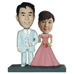 WooBic 人形 ふたり＆家族バージョン Aタイプ 結婚式 J4-2B／J4-1G／TA