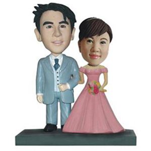 WooBic 人形 ふたり＆家族バージョン Aタイプ 結婚式 J4-3B／J4-1G／TA