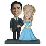 WooBic 人形 ふたり＆家族バージョン Aタイプ 結婚式（洋装） J4-1B／J4-2G／TA