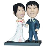 WooBic 人形 ふたり＆家族バージョン Aタイプ 洋装結婚式 C19-3B／C19-3G