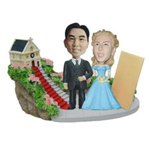 WooBic 人形 ふたり＆家族バージョン Bタイプ 結婚式 J4-1B／J4-2G／TB