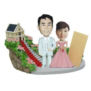 WooBic 人形 ふたり＆家族バージョン Bタイプ 結婚式 J4-2B／J4-1G／TB