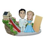 WooBic 人形 ふたり＆家族バージョン Bタイプ 結婚式 J4-2B／J4-2G／TB