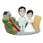 WooBic 人形 ふたり＆家族バージョン Bタイプ 結婚式 J4-2B／J4-3G／TB