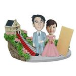 WooBic 人形 ふたり＆家族バージョン Bタイプ 結婚式 J4-3B／J4-1G／TB