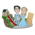 WooBic 人形 ふたり＆家族バージョン Bタイプ 結婚式 J4-3B／J4-2G／TB