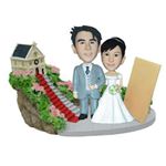 WooBic 人形 ふたり＆家族バージョン Bタイプ 結婚式 J4-3B／J4-3G／TB