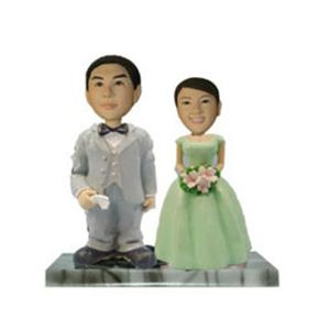 WooBic 人形 ふたり＆家族バージョン Bタイプ 結婚式 J5-4B／J5-4G