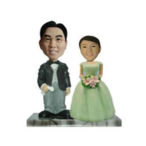 WooBic 人形 ふたり＆家族バージョン Bタイプ 結婚式 J5-5B／J5-4G