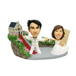 WooBic 人形 ふたり＆家族バージョン Bタイプ 結婚式（教会） C13-1B／C13-1G