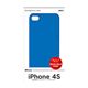 エアーズジャパン iPhone4/4S用キャリングケース ブルー AC-P4-HBL