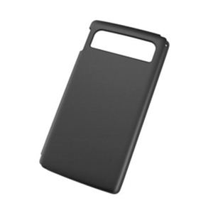 エレコム docomo N-04D用シェルカバー PD-NCM4PVRBK - 拡大画像