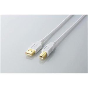 エレコム USB2.0ケーブル U2C-B15WH