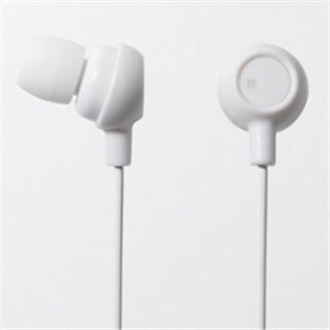 エレコム カナルタイプヘッドホン EHP-IN10WH