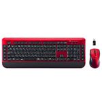 サンワサプライ マウス付きワイヤレスキーボード(ホワイト) SKB-WL18SETR