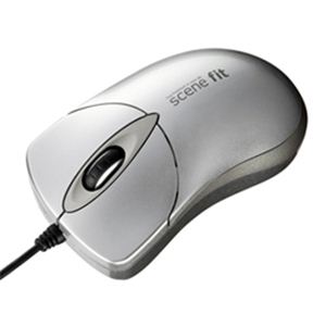 サンワサプライ レーザーマウスプレミアムscenefit(シルバー) MA-LSSFS