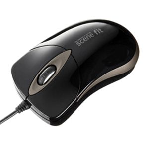 サンワサプライ レーザーマウスプレミアムscenefit（ブラック） MA-LSSFBK