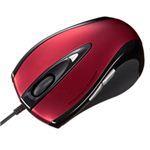サンワサプライ 有線レーザーマウス（レッド） MA-LS20R