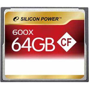 シリコンパワージャパン シリコンパワー 64GB Compact Flash Card 600X SP064GBCFC600V10