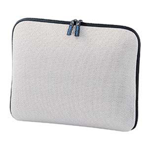 サンワサプライ 低反発3Dメッシュケース（B5L、シルバー） IN-SP2SV
