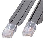 サンワサプライ アンダーカーペットLANケーブル（グレー・5m） KB-CP5-05